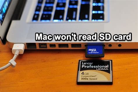 Macbook Won't Read Sd Card